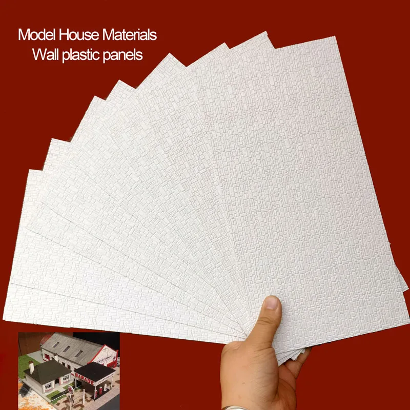 Shrub Strips Model Simulated Tree Model Model Railway Road Tape 28cm*14cm Simulation Wall Model Material
