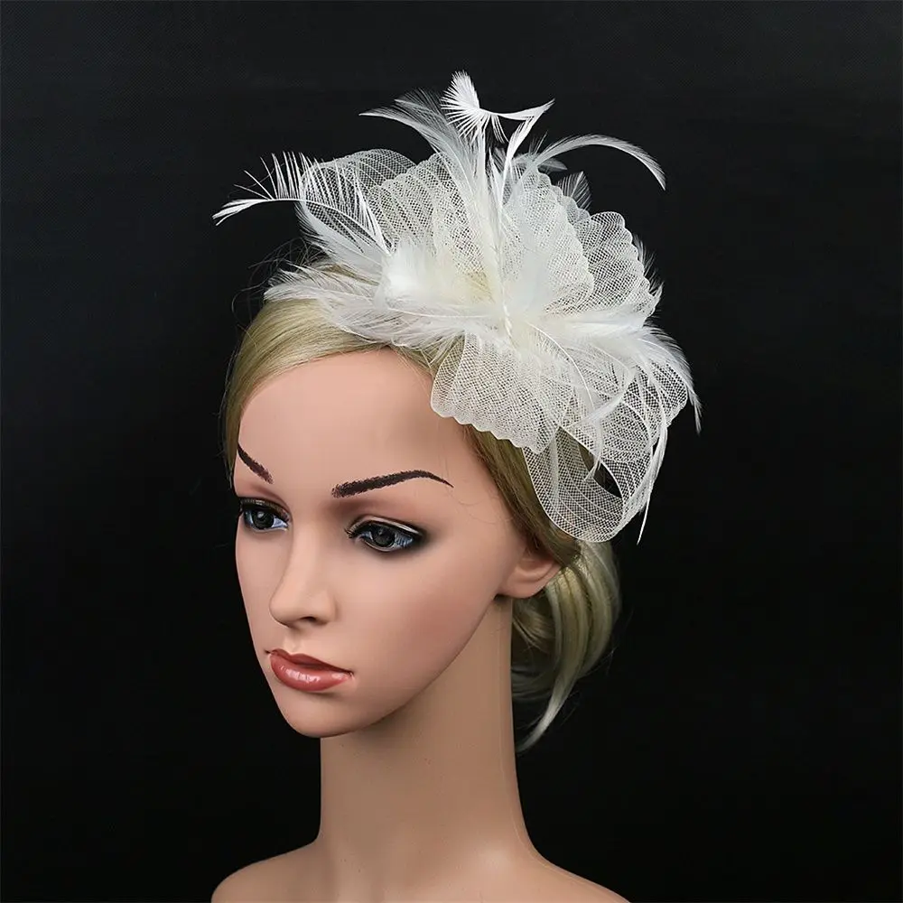 

New Fashion Womens Cocktail Party Hat Womens Sinamay Fascinator Wedding Church Matching Dress