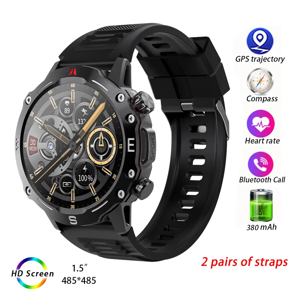 

Outdoor Sport Smart Watch Men Women OD2 Smartwatch Men's Wristwatch Waterproof Watches NFC GPS Tracking Compass Fitness Bracelet