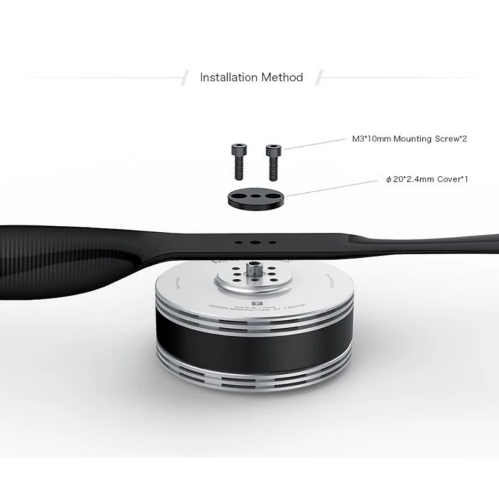 T-MOTOR MN601-S IP45 6KG 추력 1500W 6-12S 방수 멀티 로터 VTOL 고정 날개.Uav 드론 부품