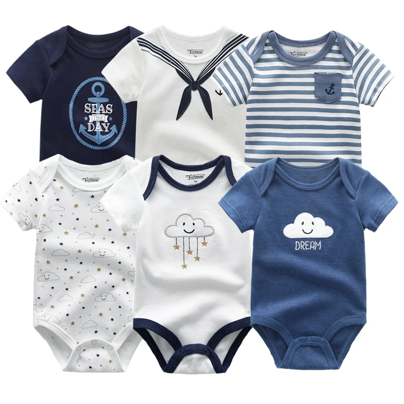 3Pcs Autumn Short Sleeve Baby Romper Cotton overalls Newborn baby clothes 3Pcs/sets boys girls jumpsuit clothing  roupas de bebe 3