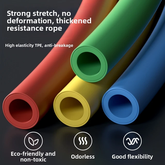 90-240 lbs Pull Rope, Resistance Bands, Portable Fitness Equipment, Ankle Strap, Chest Expander, Elastic Exercise Band 3