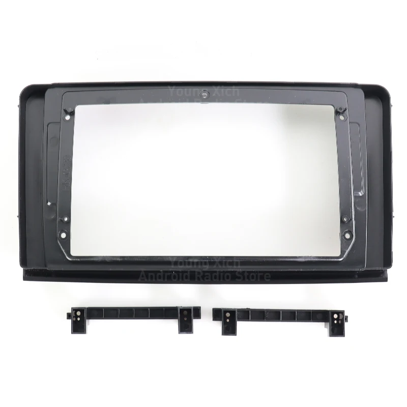 Kit Facade Autoradio KA198B Compatible Avec Mercedes ML W164 05-11 Noir