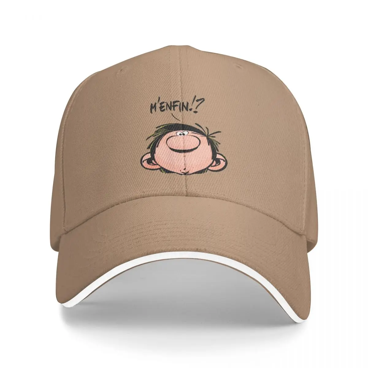 

Magazine Spirou Gaston Lagaffe Color Big Ben Gaston Lagaffe Anime Baseball Cap Men Hats Women Visor Windproof Snapback Caps