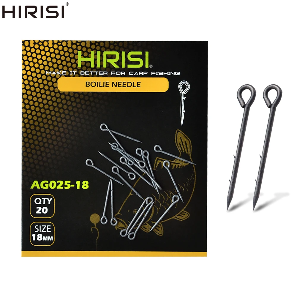 20 stücke Karpfen Angeln Boilie Schraube Wirbel Angeln Köder Nadel Karpfen Angeln Tackle Rig Zubehör Terminal Tackle – Detail 1