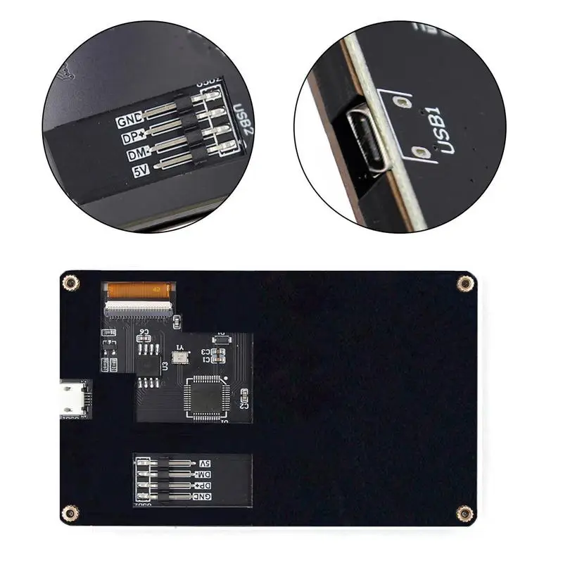 Computer Temp Monitor 3.5inch Small Secondary Display For Computers AIDA64 USB Mini Screen For CPUs RAMs HDDs Data Monitoring