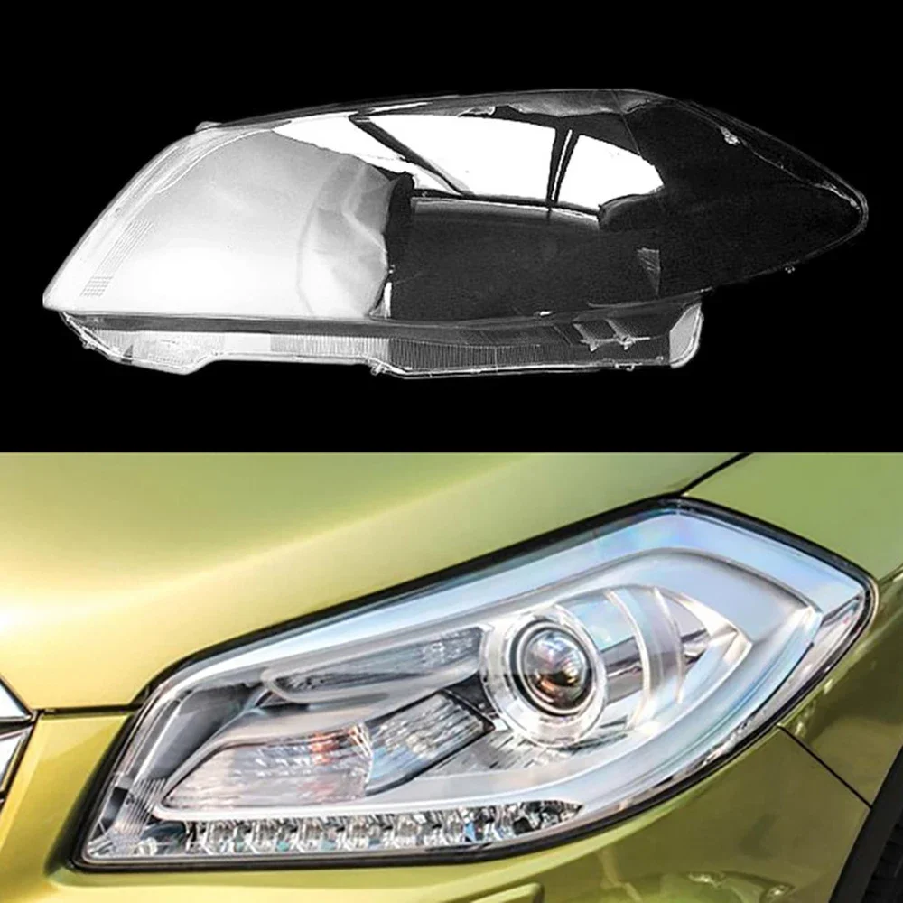 

For Suzuki S-cross Car Front Headlight Cover Auto Headlamps Transparent Lampshades Lamp Light Lens Glass Shell 2015 2016 2017