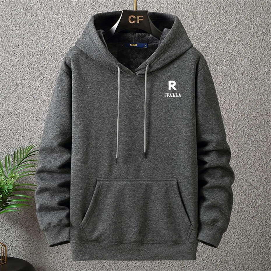 Őszies téli Tömített polár kapucnis férfiak 12XL 10XL Vmint méret hoodies Apaállat nyomtatás Búbos Garbó biss méret 12XL Ingó- hoodies Kék szín