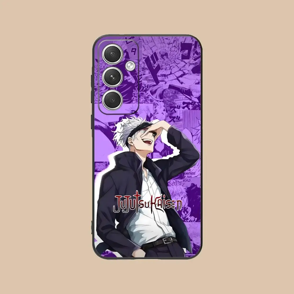 Luxury Black Jujutsu Kaisen Satoru Gojo Phone Case