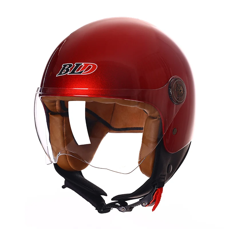 BHR SPECIAL DEMI JET HELMET WITH VISOR