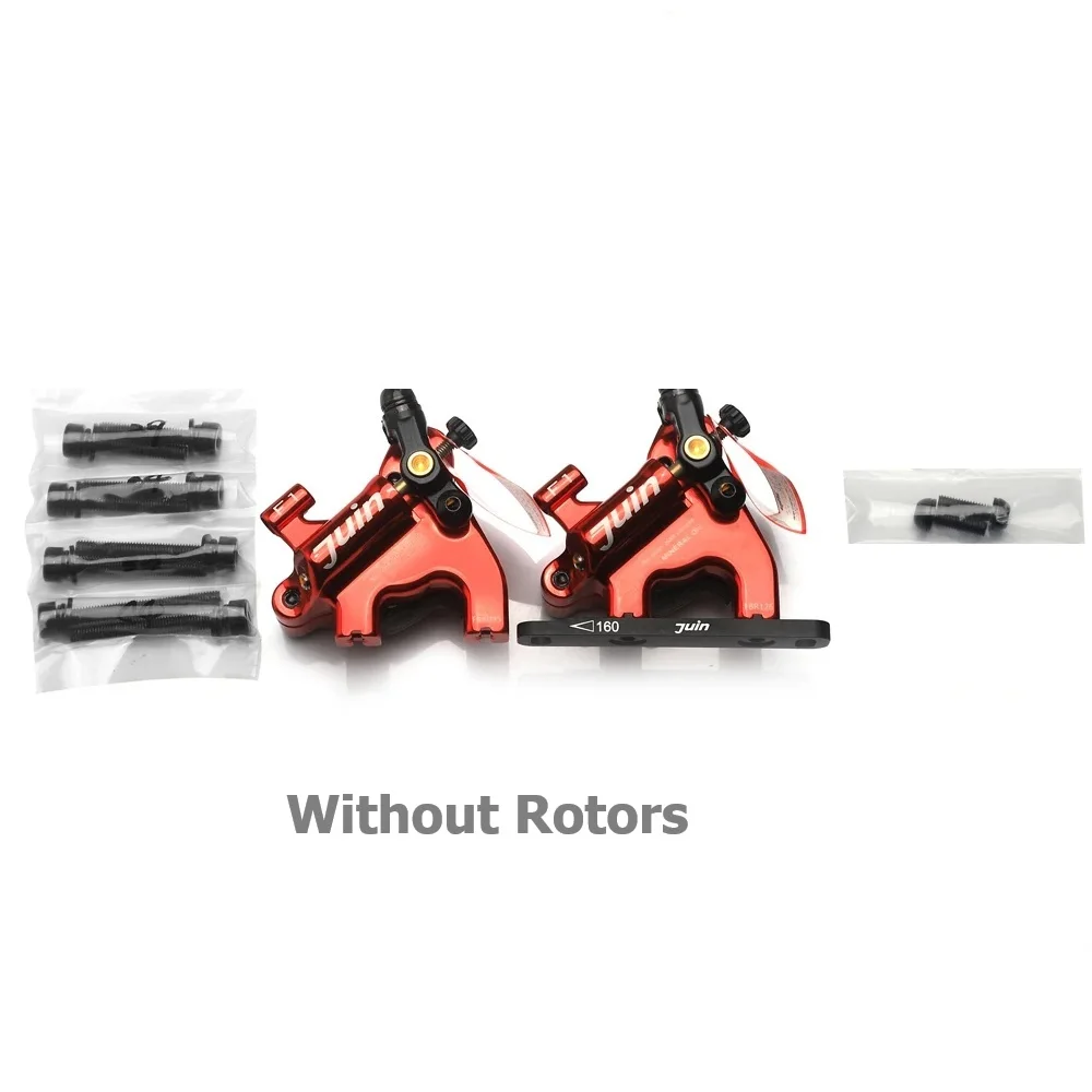 パーツ Juin TECH F-1 Disc Brake Juin Tech Flat Mount Disc Brake F1, Hydraulic Caliper Rotor