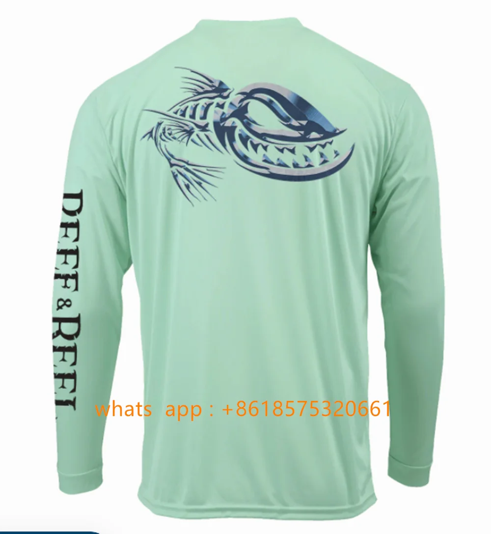

Fishing Shirt Long Sleeve Uv Protection Children's Fishing T-shirt Fishing Apparel Outdoor Fishing Clothing Breathable Tops