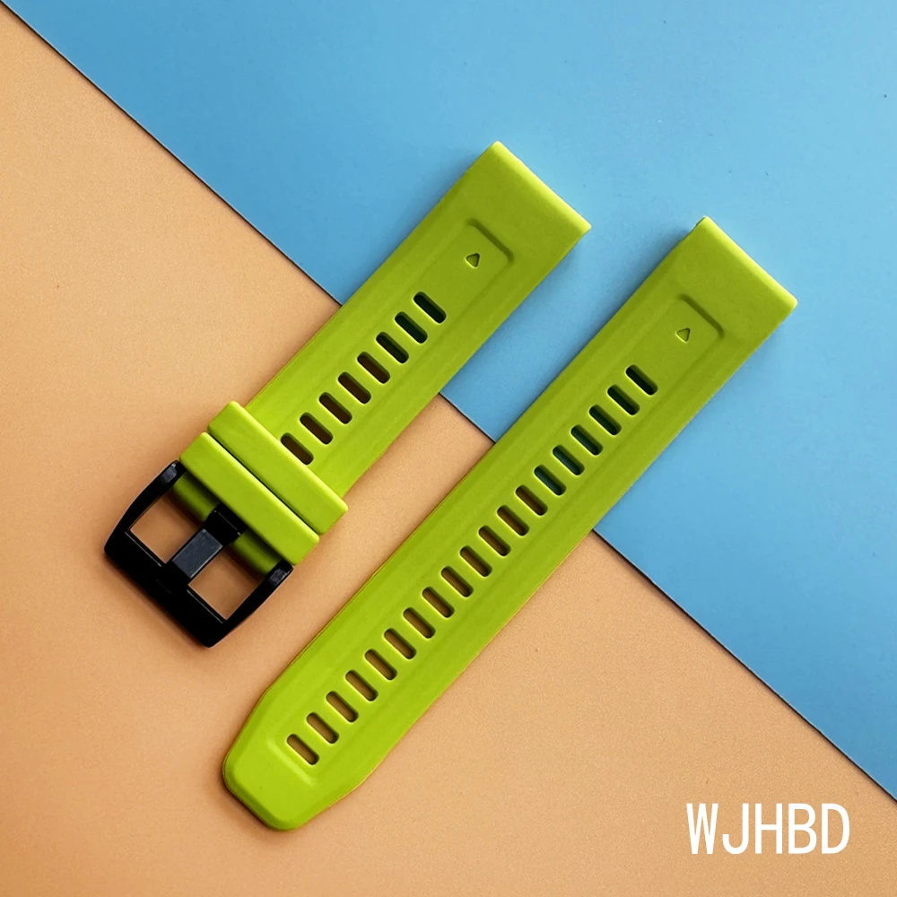 Enhanced Silicone Sport Strap | Soft Quickfit Band | 22/26mm | Premium Performance Bracelet