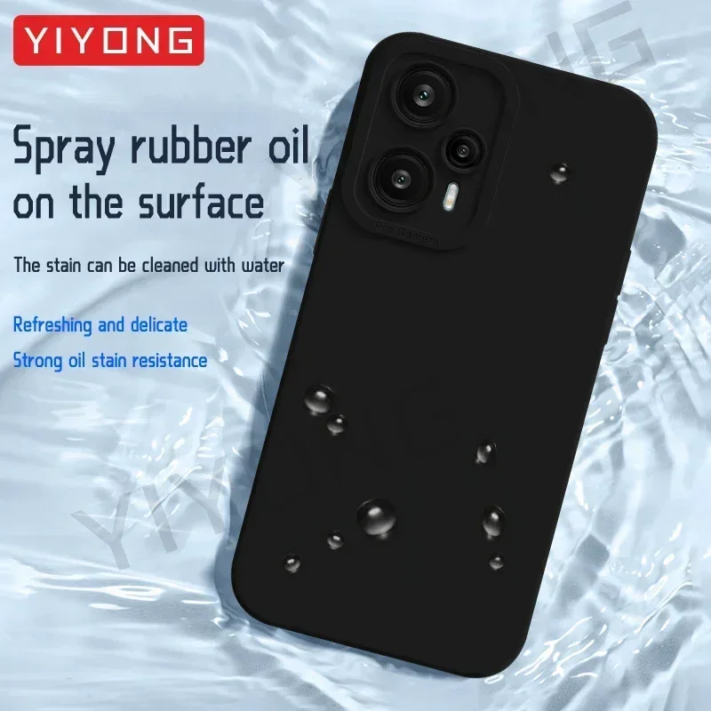 YIYONG Silky Soft Liquid Silicone Phone Case