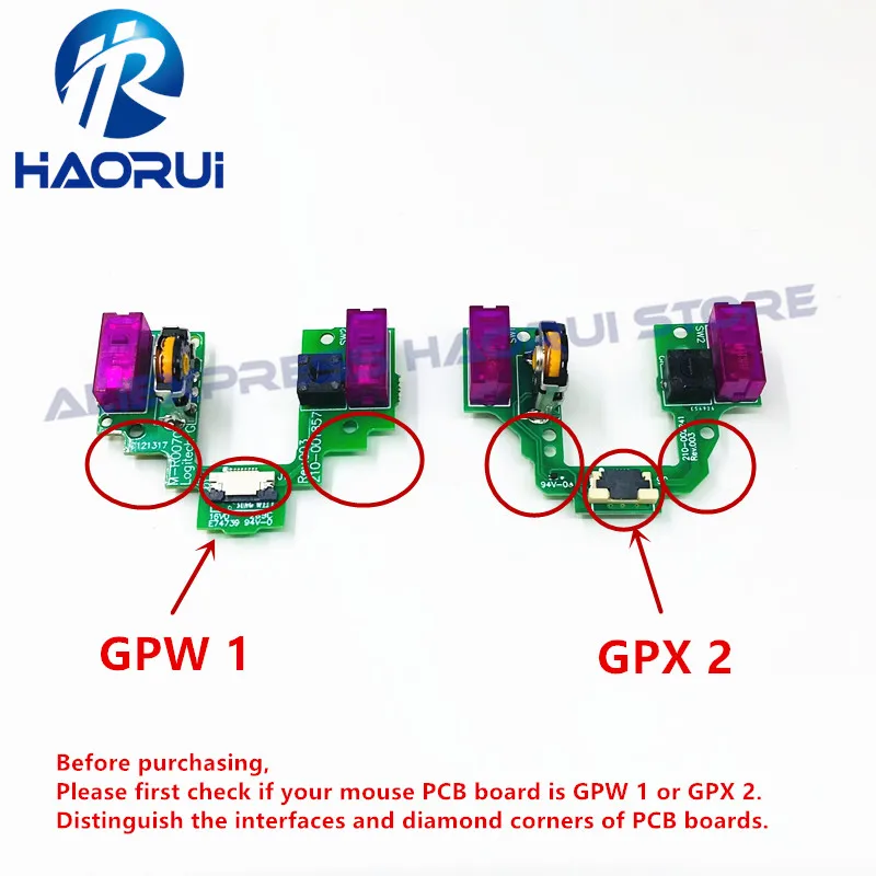 Enhanced Mouse Keyboard Button PCB for Professional Wireless Accessories Assembly - Micro Switch Included