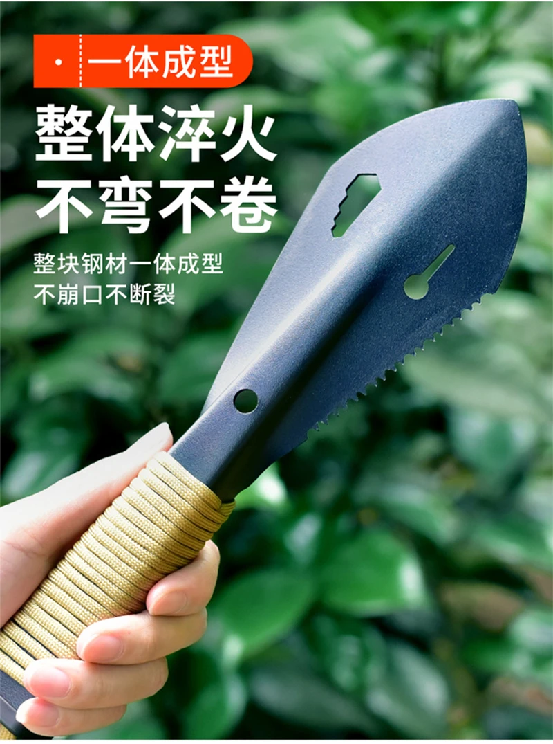 Description Picture 4 of itemGardening Shovel Multifunctional Garden Tools Outdoor Car Military Shovel for Survival Camping Digging Trowel Digging Trowel