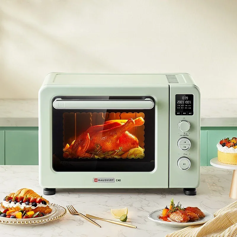 Hauswirt C40 Electric Oven Home Baking Multifunctional Horno Eléctrico 220V 40L Household Pizza Oven Fry and Bake All-in-one 5