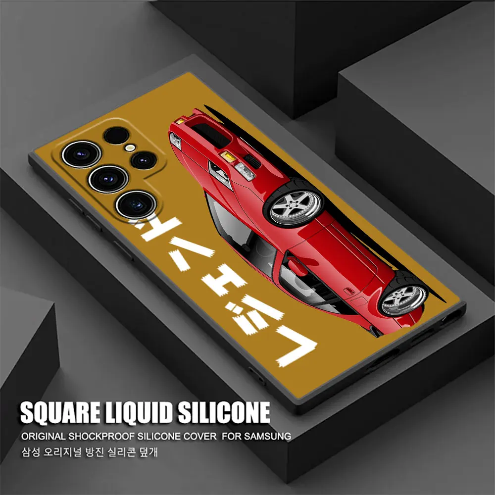 JDM GTR Cartoon Sports Car Phone Case
