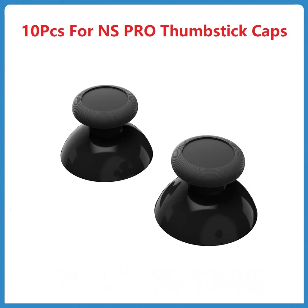 10 Pz Per Ns Switch Pro Rocker Cap Maniglia Analogico Fungo 3D Joystick Caps Ns Pro Controller Thumbstick Head