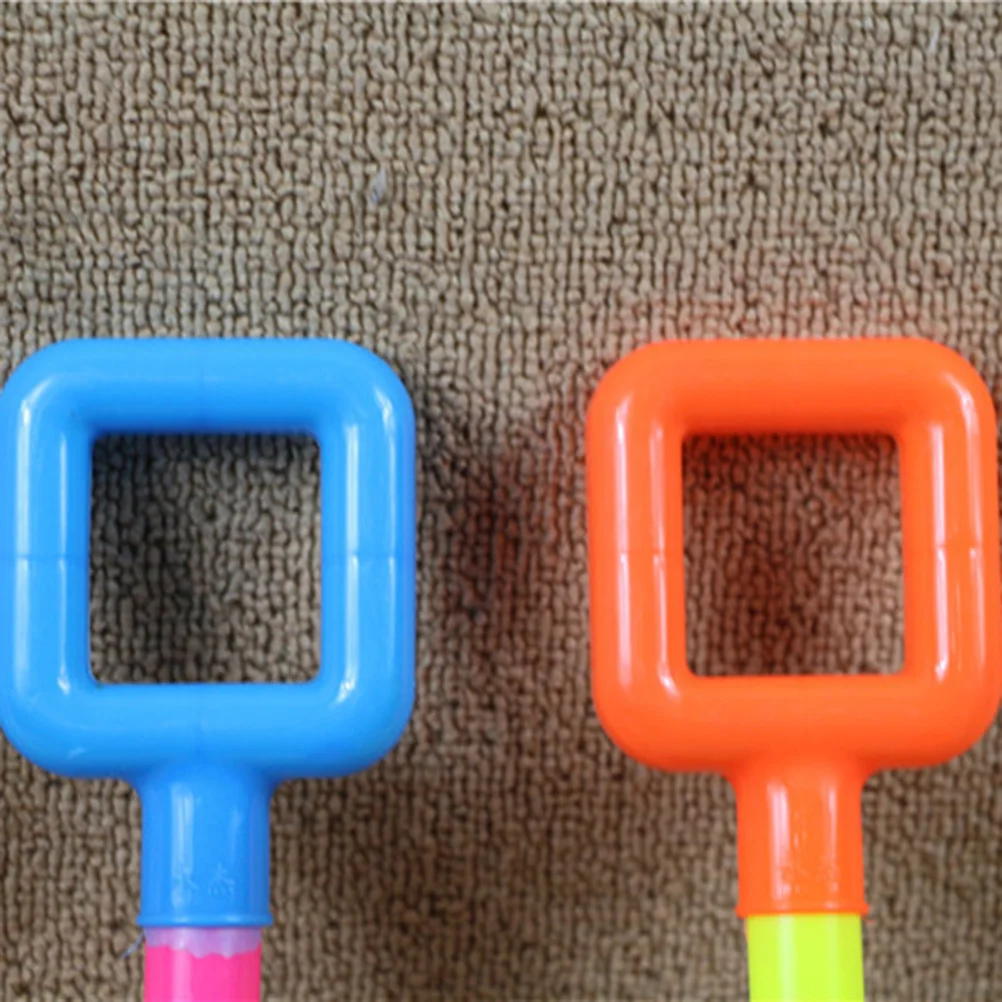 4pcs Mini Sand Shovels Beach Toy Sand Dredging with Plastic Spade Playing Toy for Children
