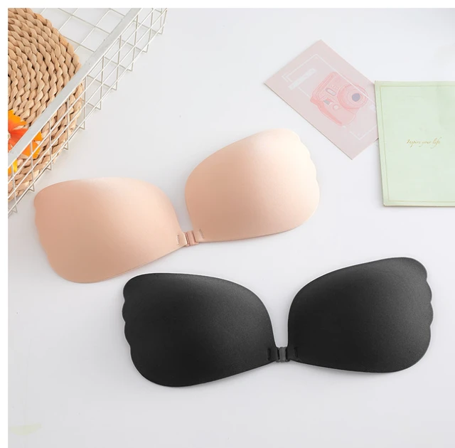 New Women Invisible Push Up Bras Ladies Silicone Self Adhesive
