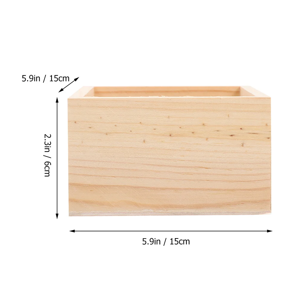 

Office Supplies Organizer Handicraft Wooden Box Vintage Decor Boxes for Centerpieces