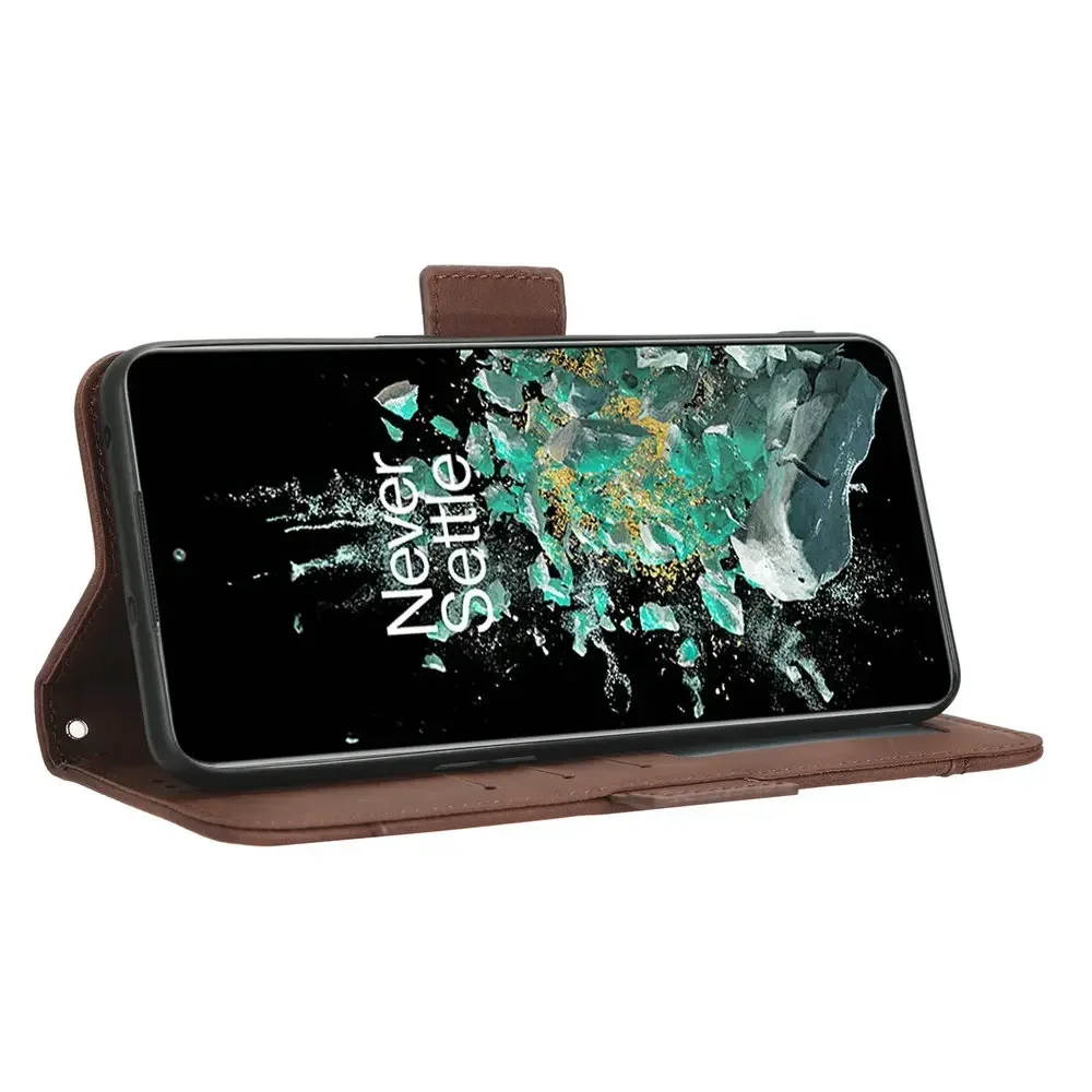 Luxury Leather Portable Card Wallet Case - Premium Book Cover