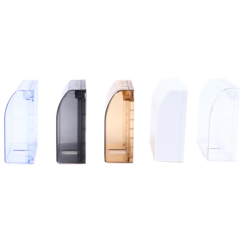 Self-adhesive Waterproof Box Bathroom Kitchen Outlet Splash-proof Box Smart Doorbell Button Rain Cover Switch Cover self adhesive waterproof box