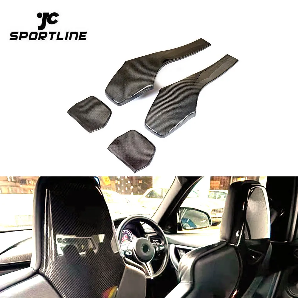 

CARBON Fiber Interior Seat Back Cover Trim For BMW F80 M3 F82 F83 M4 M2C 2014 - 2019