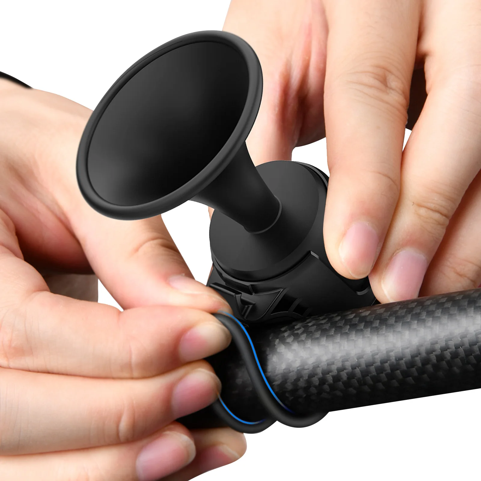 120db Bicycle Electric Horn MTB Bike Bell Cycling Handlebar Speaker Waterproof Scooter Ring Bell Safety Alarm For Bike Accessory bicycle bell mountain bike bell bicycle horn bicycle alarm bicycle accessories
