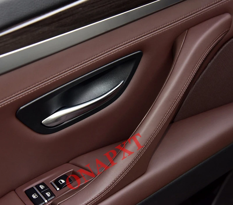 

Passenger Door Armrest Inner Handle LHD Leather Pull Inner Handle Interior Handle Assembly For BMW 5 series F18 F10