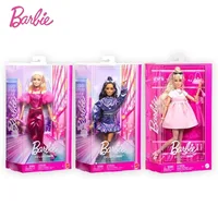 Surtido Original Mattel Barbie Deluxe estilo muñeca rubia para niñas juguetes de articulaciones articuladas para niños regalos de cumpleaños y Navidad - Imagen 2