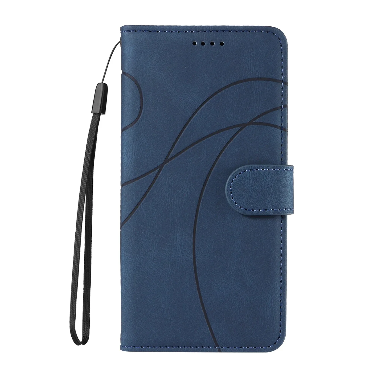 Luxury Leather Wallet Flip Case | Premium Kickstand Book Phone Cover