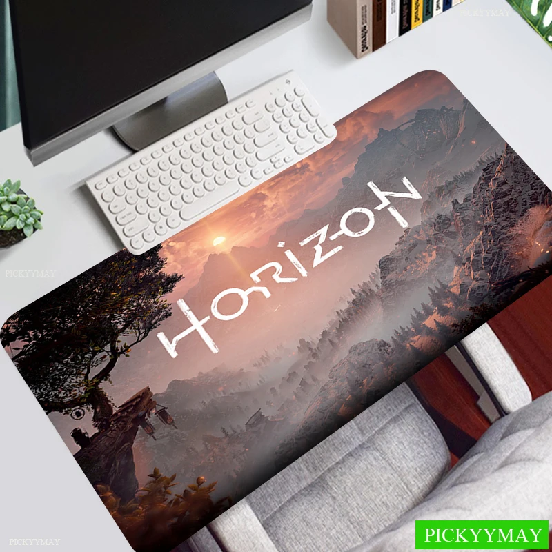 Horizon Zero Dawn Gaming Mouse Pad Mousepad Gamer Grande Tapete de Mesa Tapetes de Teclado de Computador Tapete de Mesa Xxl - Imagem 3