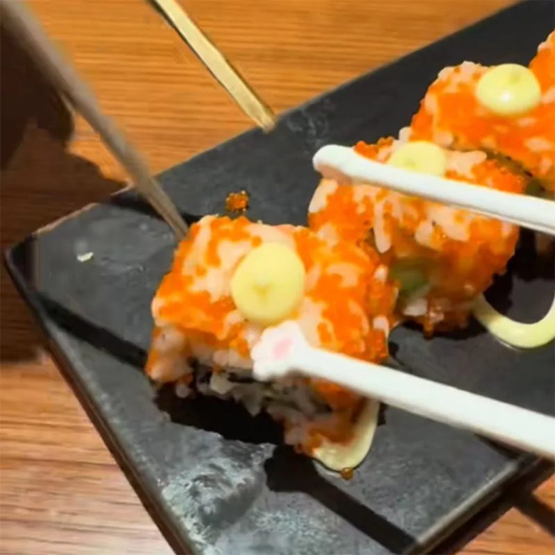 Cat Paw Chopsticks Baby Kids Beginners Eating Helper Home Kitchen Sushi