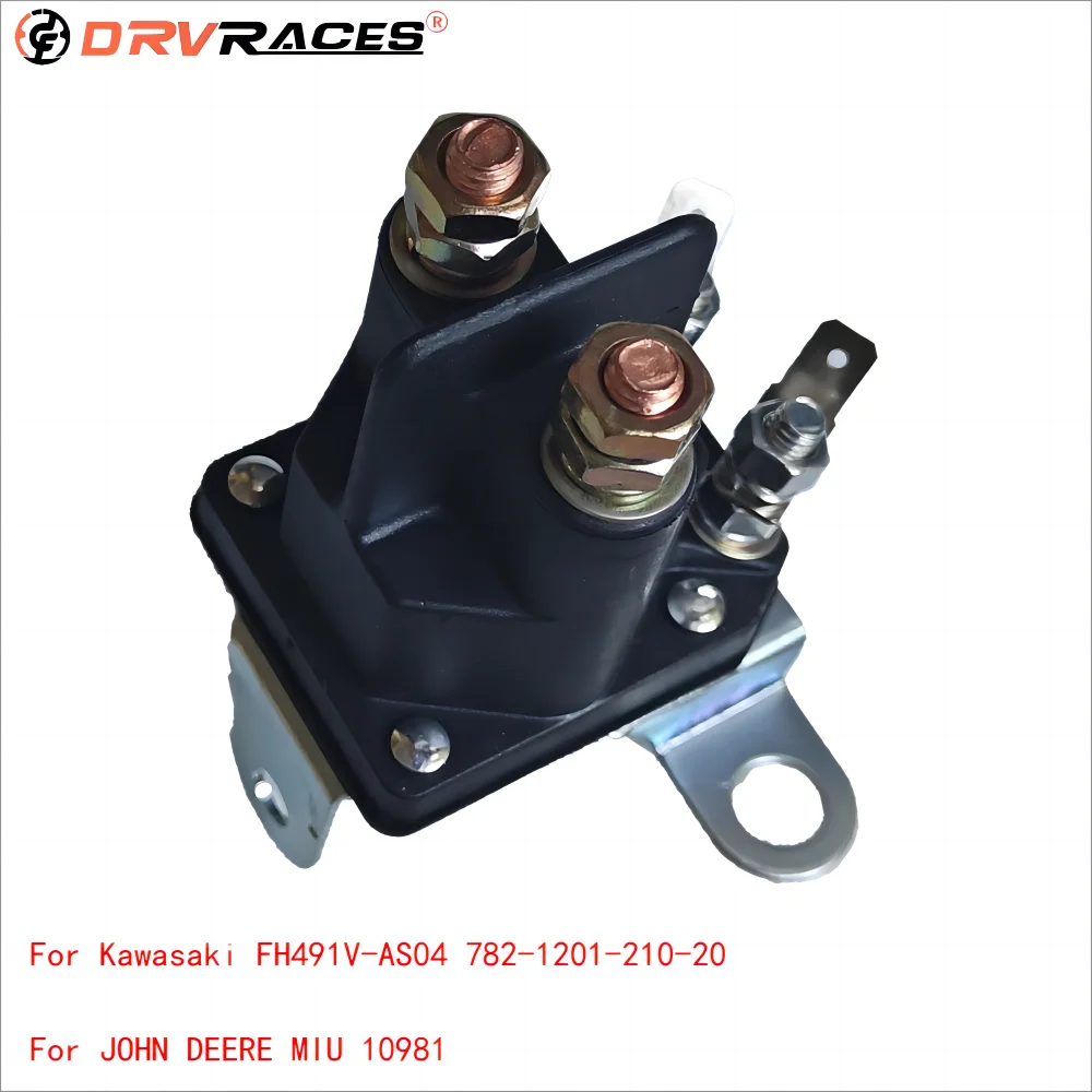 

Starter Solenoid Relay For Kawasaki FH491V-AS04 782-1201-210-20 JOHN DEERE X300 TROMBETTA X300R X304 X320 X324 X360 MIU10981