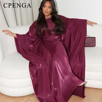 Ramadan Islam Muslim Women Modest Dress Luxury Dubai Abaya Arab Party Clothing Vacation Travel Outfit Fashion Turkey Kaftan 2025