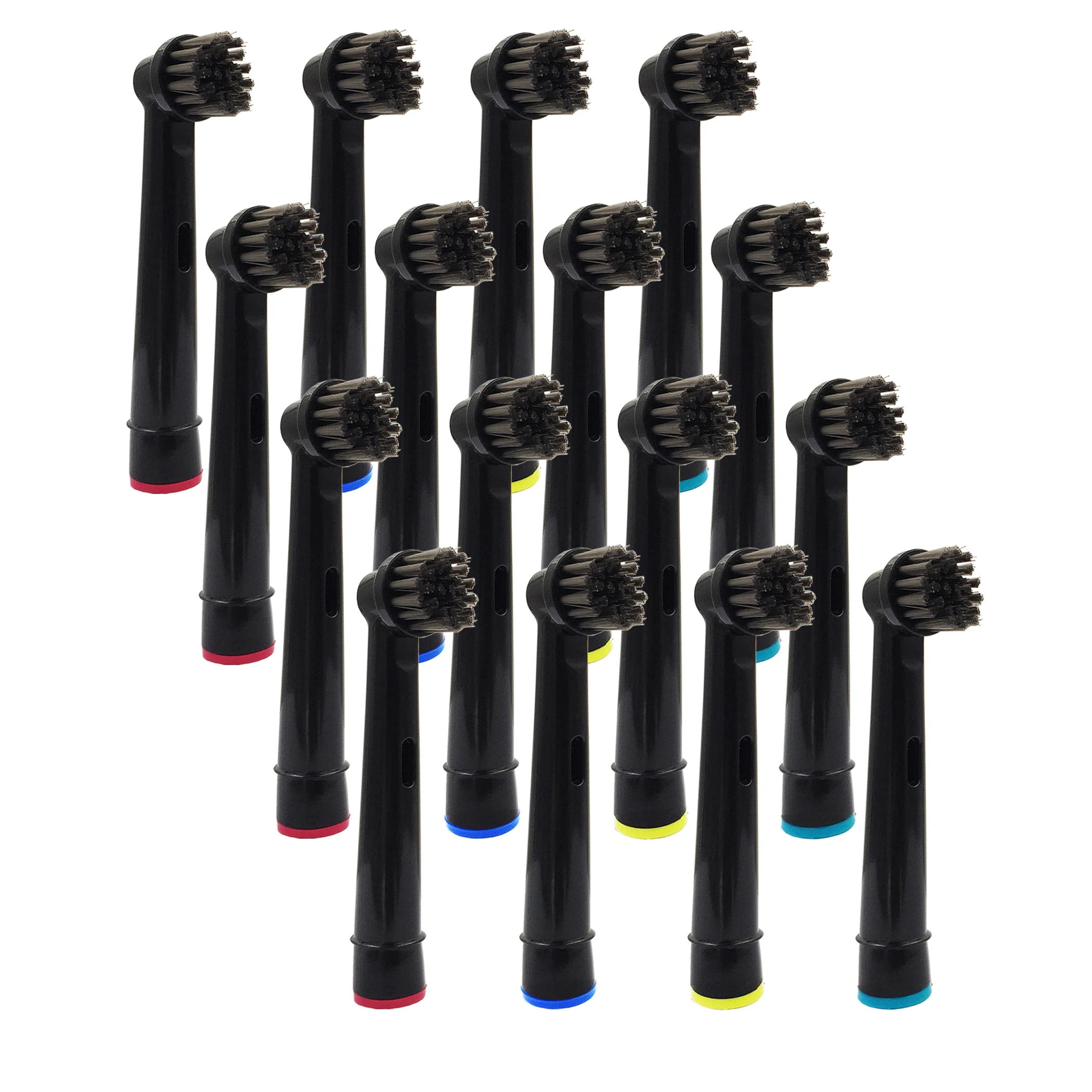 Testine Per Spazzolino Da Denti Al Carbone Di Bambù Da 16 Pezzi Per Braun Oral-B Professional Care Vitality Advance Power Pro Health Spazzolino Elettr