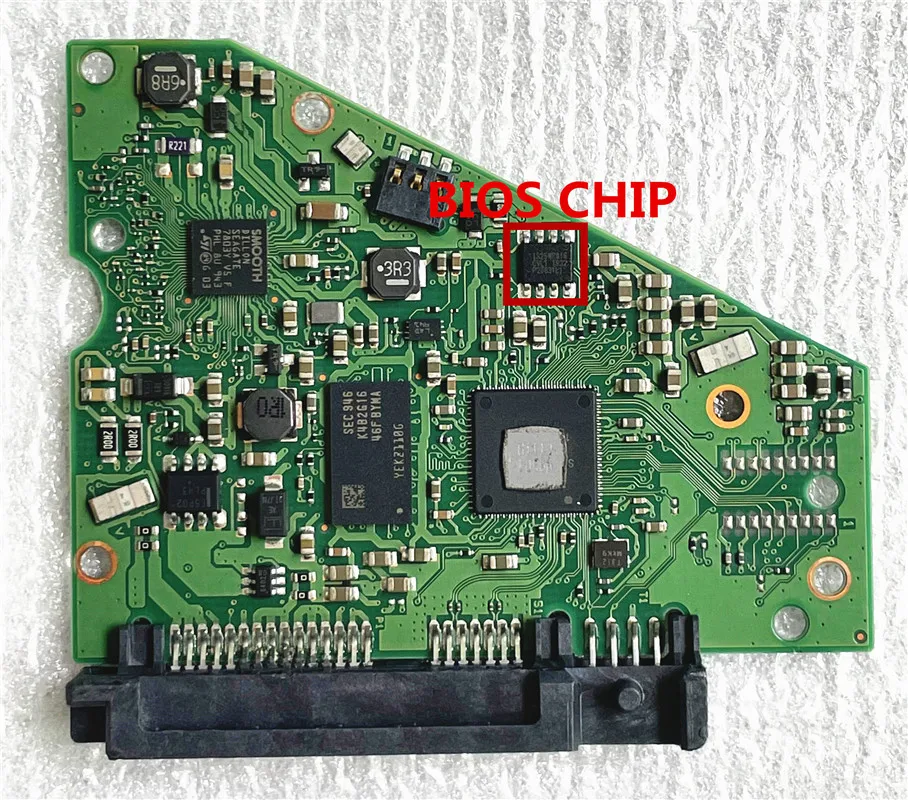 Seagate-placa de Circuito do Disco Rígido do Desktop 10084646468 Rev a 10084646468 Rev b 7141 - Imagem 2