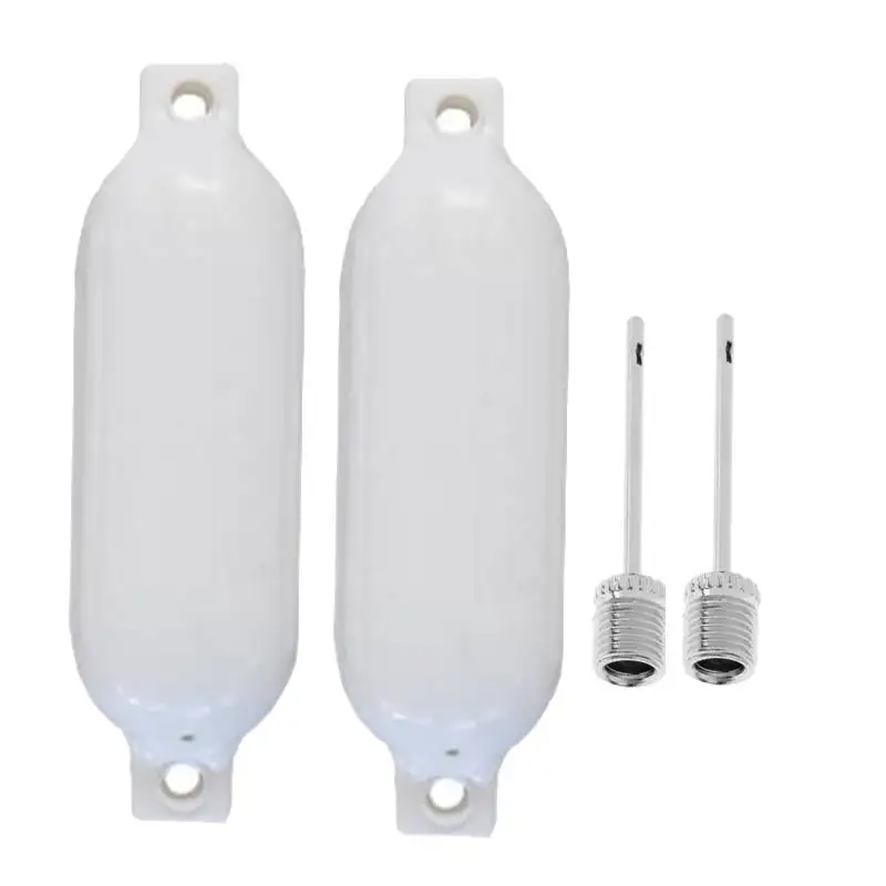 【Hot-Selling】 2pcs Boat Fender Inflatable Bumper Premium PVC Boat Fenders Bumper Dock Shield Protection Speedboat Marine Boat Accessories