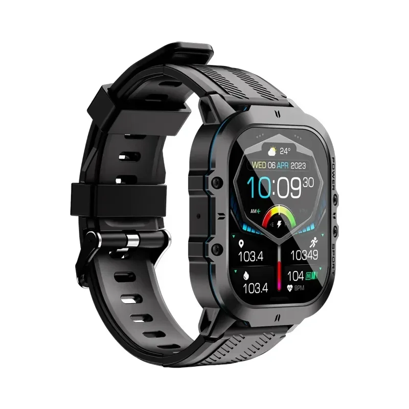 

2024 The new C26 smartwatch Bluetooth call AMOLED screen three anti-outdoor sports waterproof blood oxygen monitoring