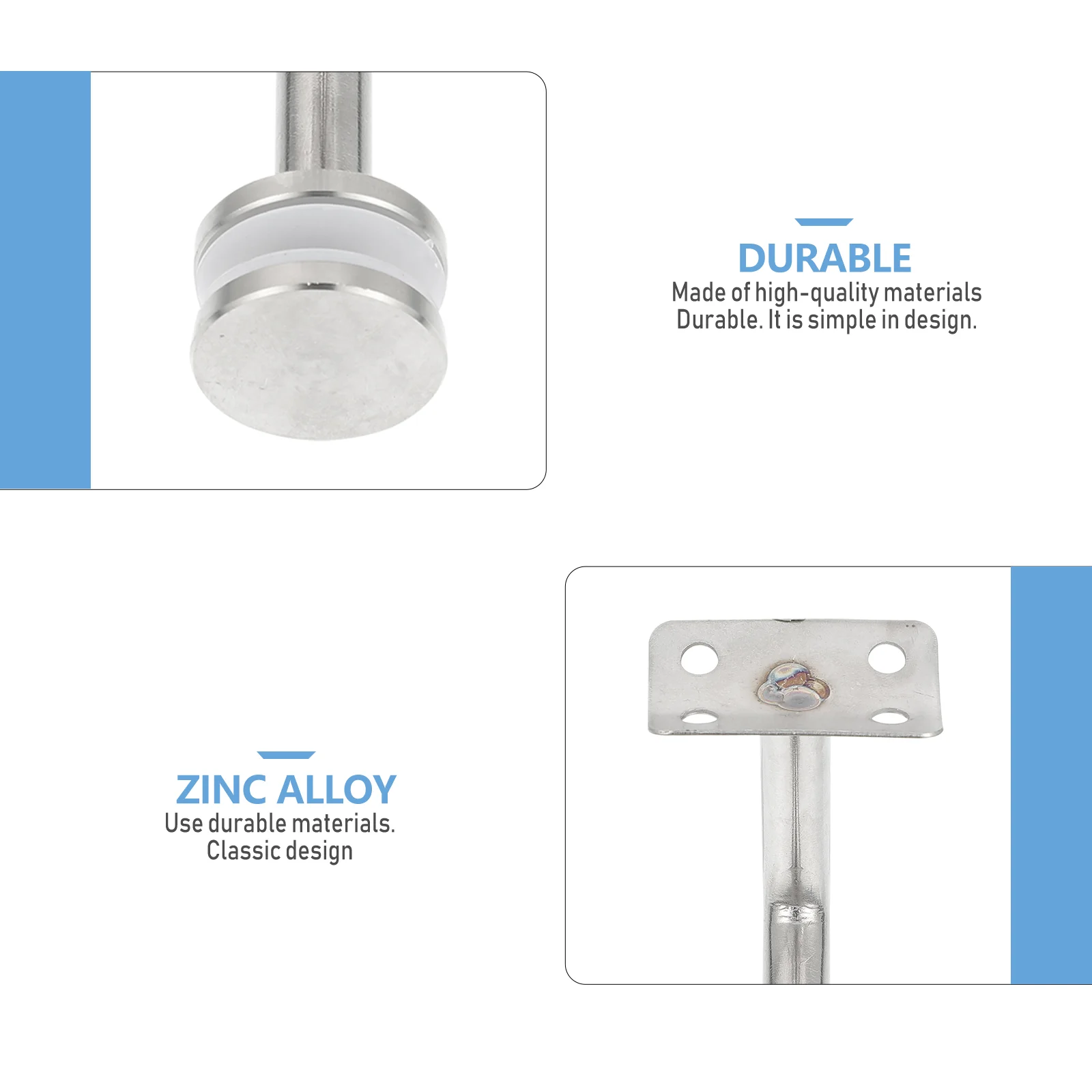 Рисунок 3 - настенные кронштейны из нержавеющей