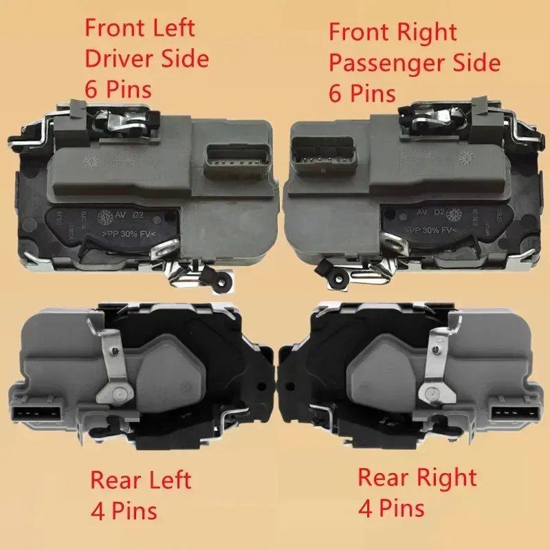 ご確認用 ラッチアクチュエータ ドアロック フロント左 プジョー用 206 3/5 Sw