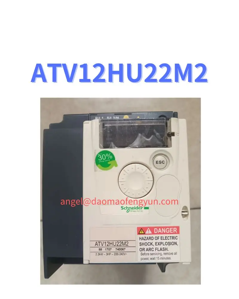 

ATV12HU22M2 Used inverter 2.2kw-3HP-200-240v~ function operation ok