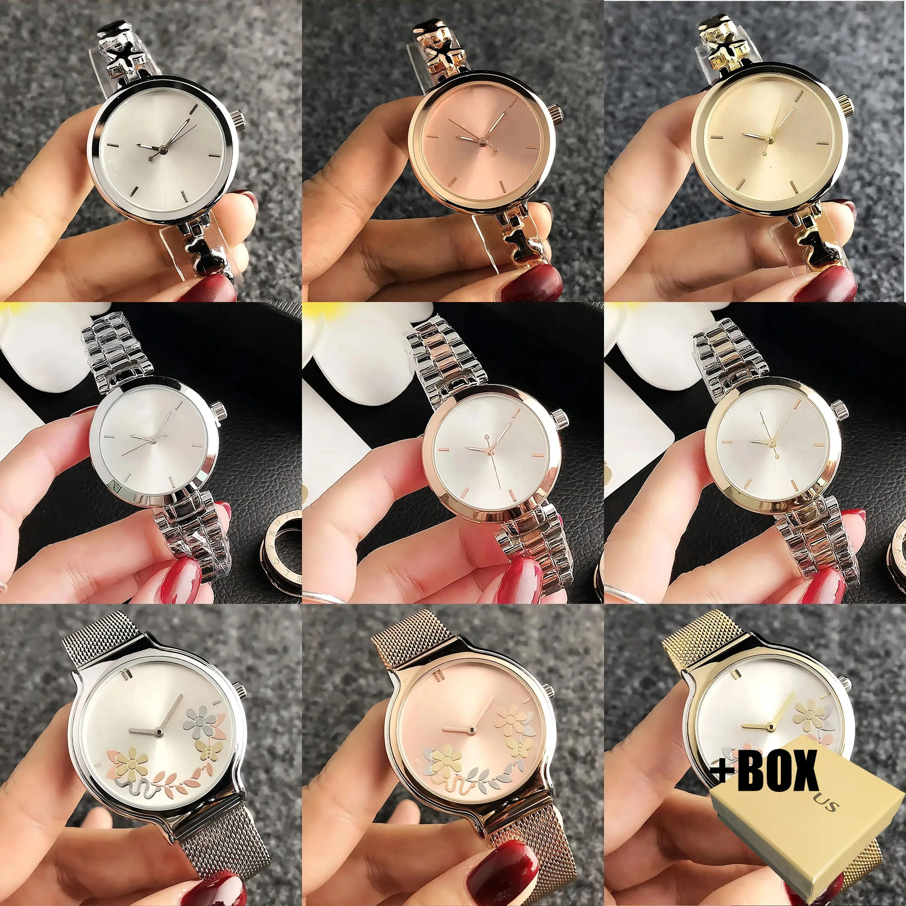 2023 модные и изысканные часы с