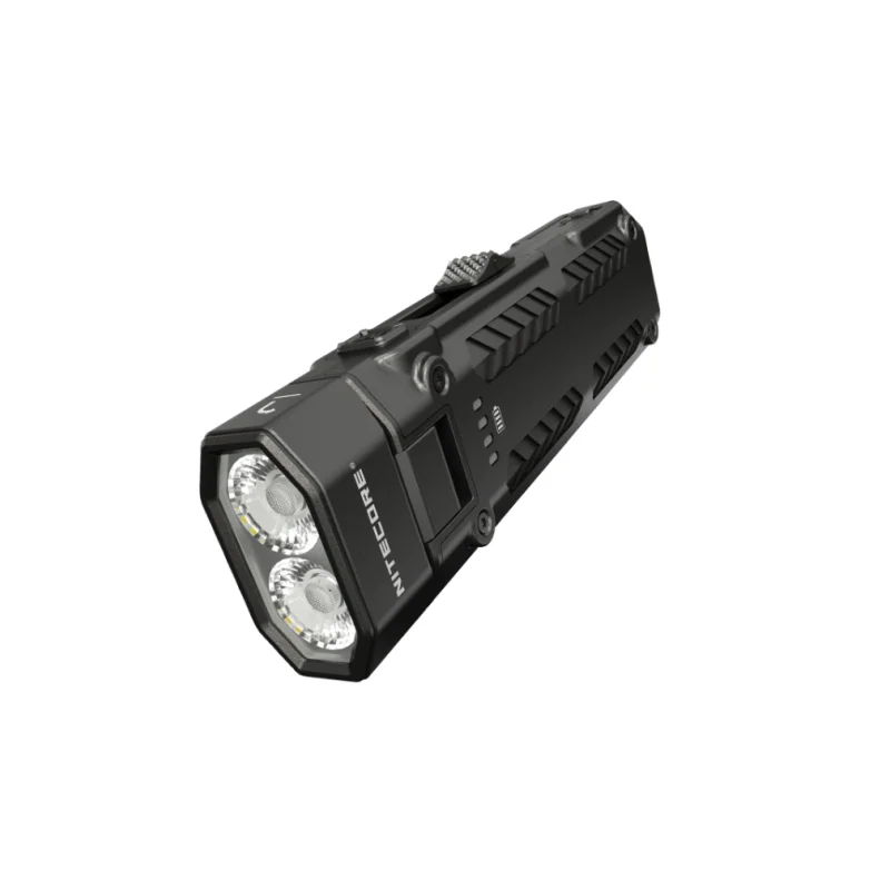 NITECORE EDC09 1600루멘 USB-C 충전식 EDC 손전등 내장 배터리 조절 가능한 각도 휴대용 작업등