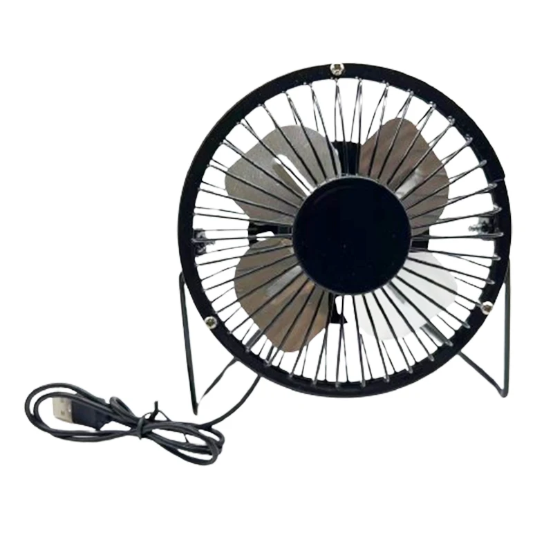 4-inch USB Strong Wind Silent MINI Desk 360 Degree Rotatable Summer Cooling Portable Fan For Laptop Notebook Ofiice_voghion.com