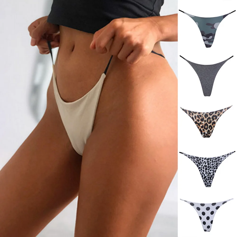 Tangas de algodón de cintura baja para mujer, lencería íntima cómoda con  lazo Sexy, tentadora, diseño de moda, 2023 - AliExpress