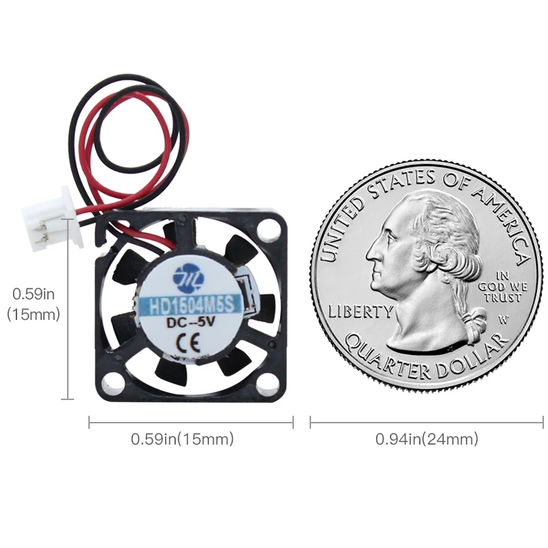 1504 single fan powerful cooling wind industrial cooling fan