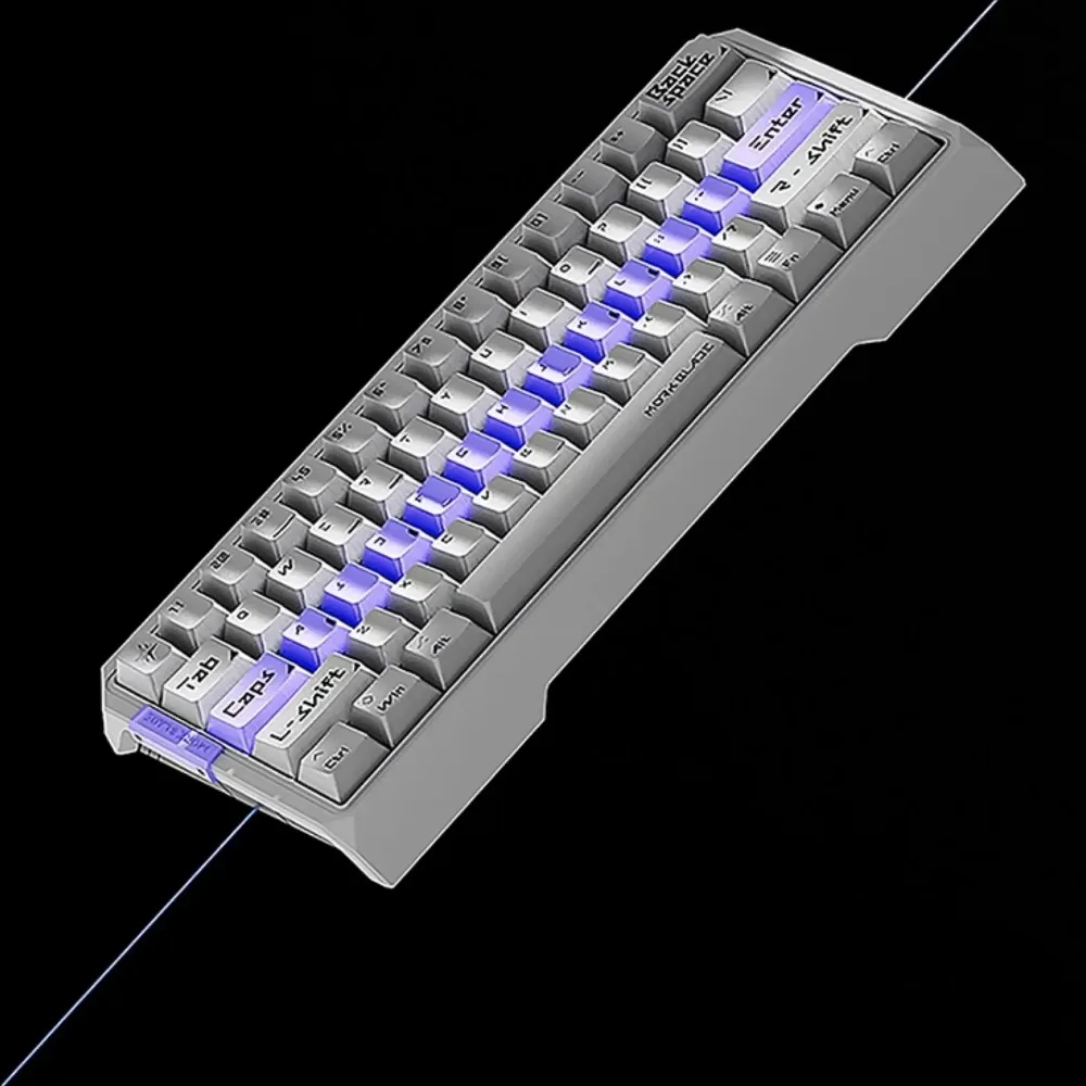 Morkblade Mk60 Wired Magnetic Keyboard Aluminum Alloy Gamer